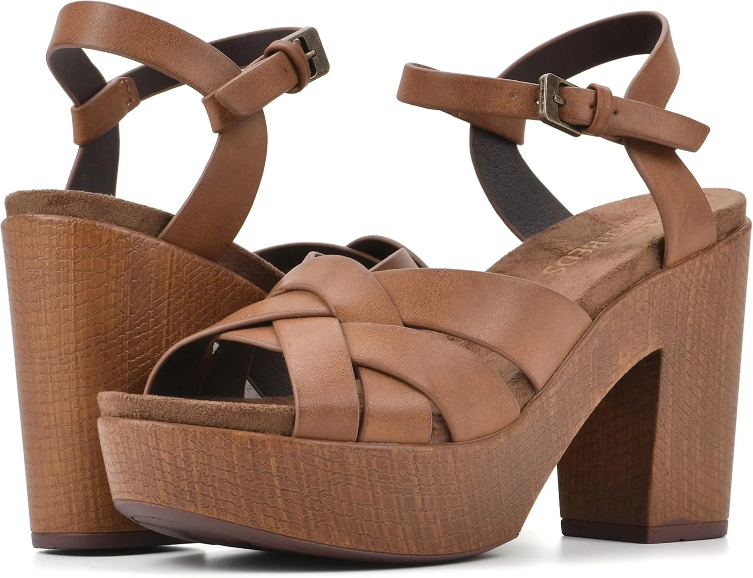 WHITE MOUNTAIN Women's Achiever Platform Clog