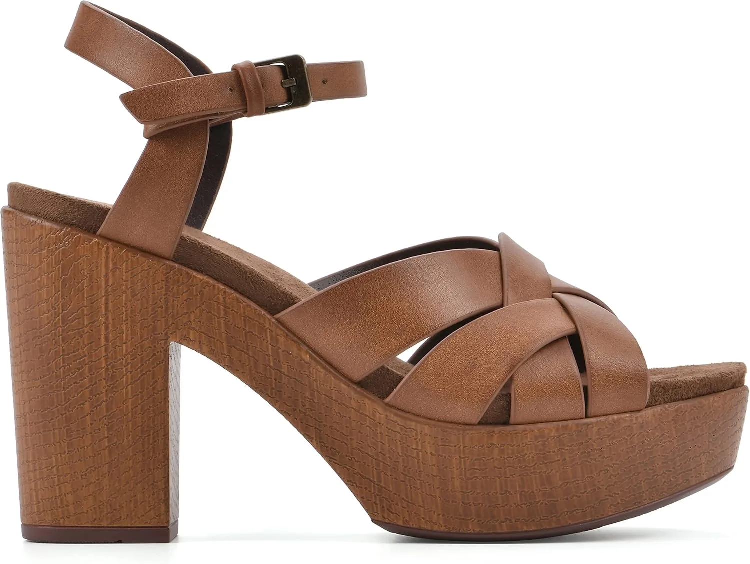 WHITE MOUNTAIN Women's Achiever Platform Clog