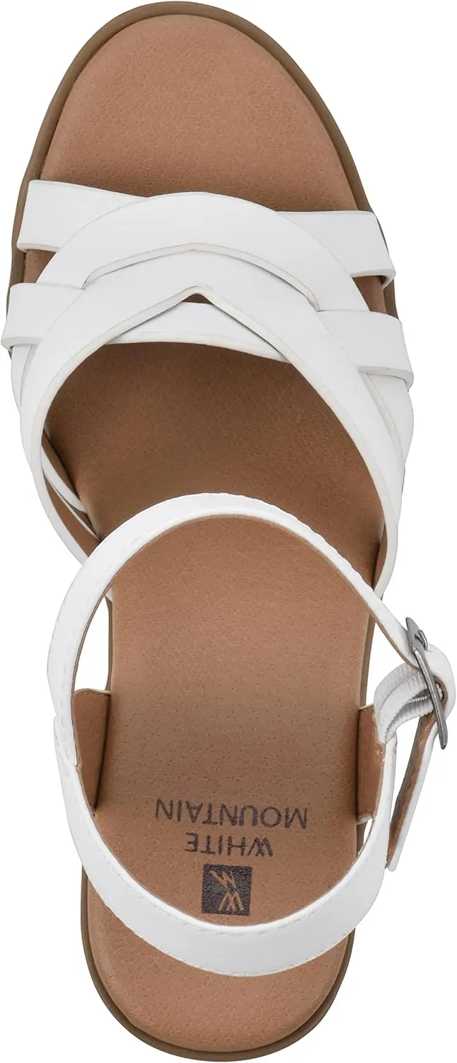 WHITE MOUNTAIN Women's Bergen Heeled Sandal