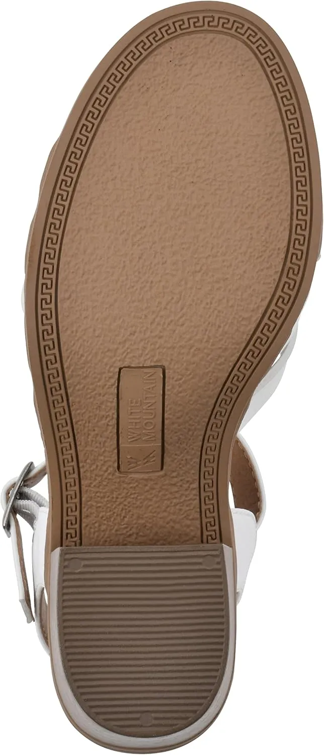 WHITE MOUNTAIN Women's Bergen Heeled Sandal