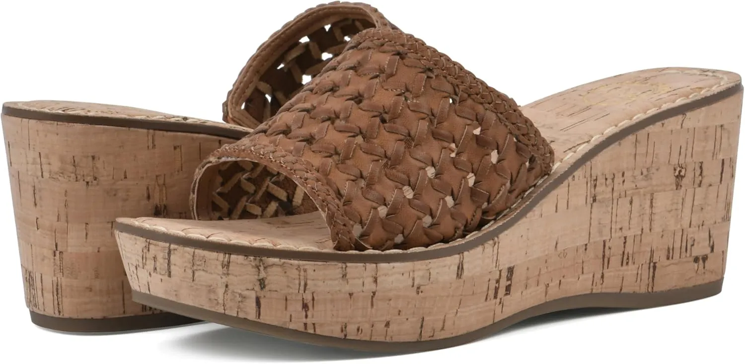 WHITE MOUNTAIN Women's Charges Woven Wedge Sandal