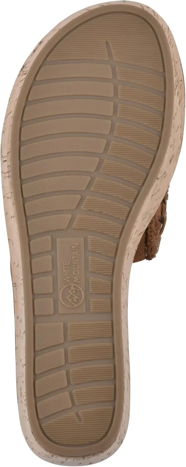 WHITE MOUNTAIN Women's Charges Woven Wedge Sandal