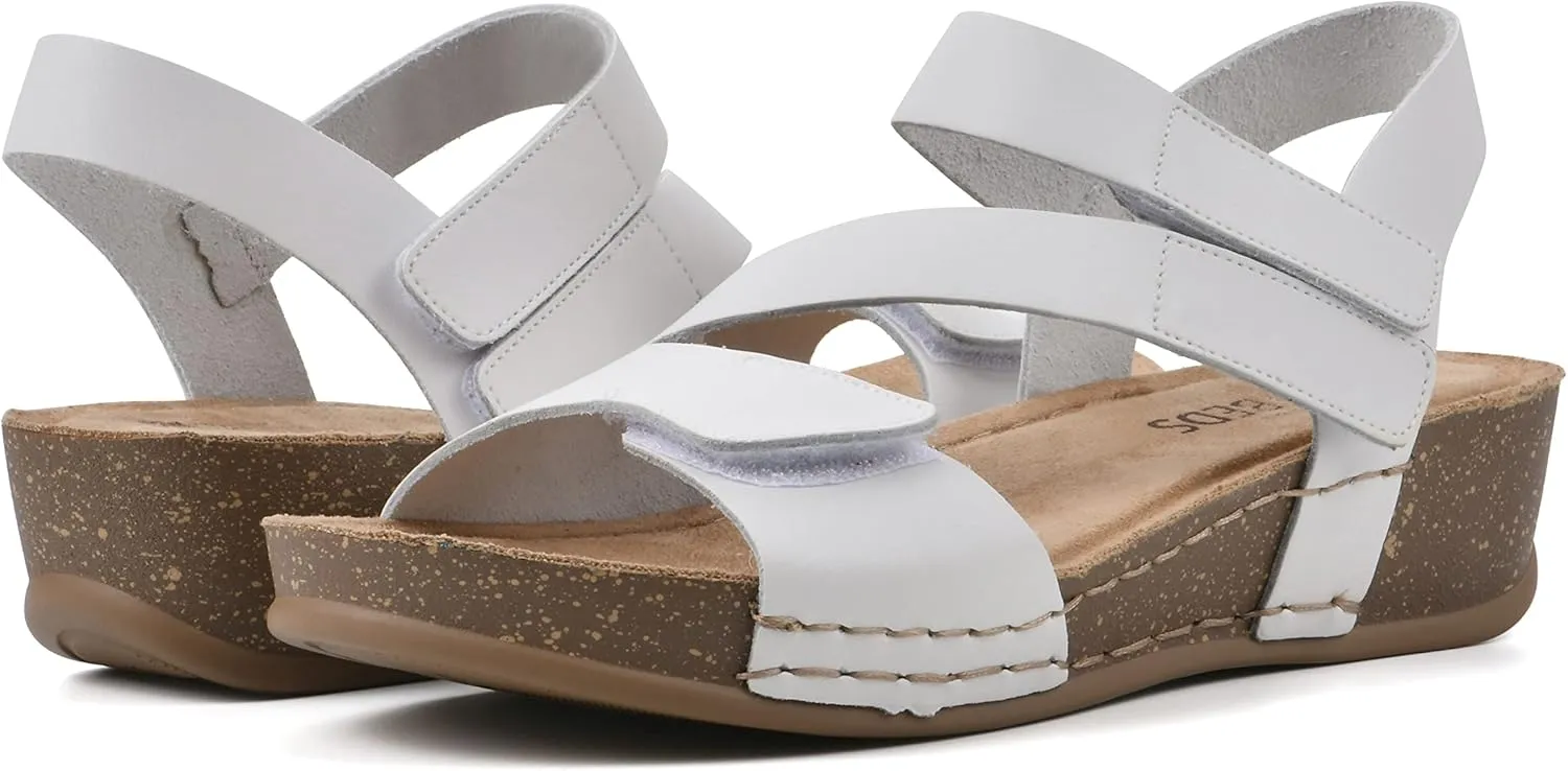 WHITE MOUNTAIN Women's Fern Wedge Sandal