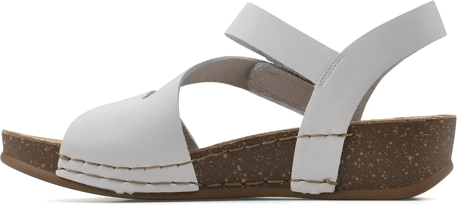 WHITE MOUNTAIN Women's Fern Wedge Sandal