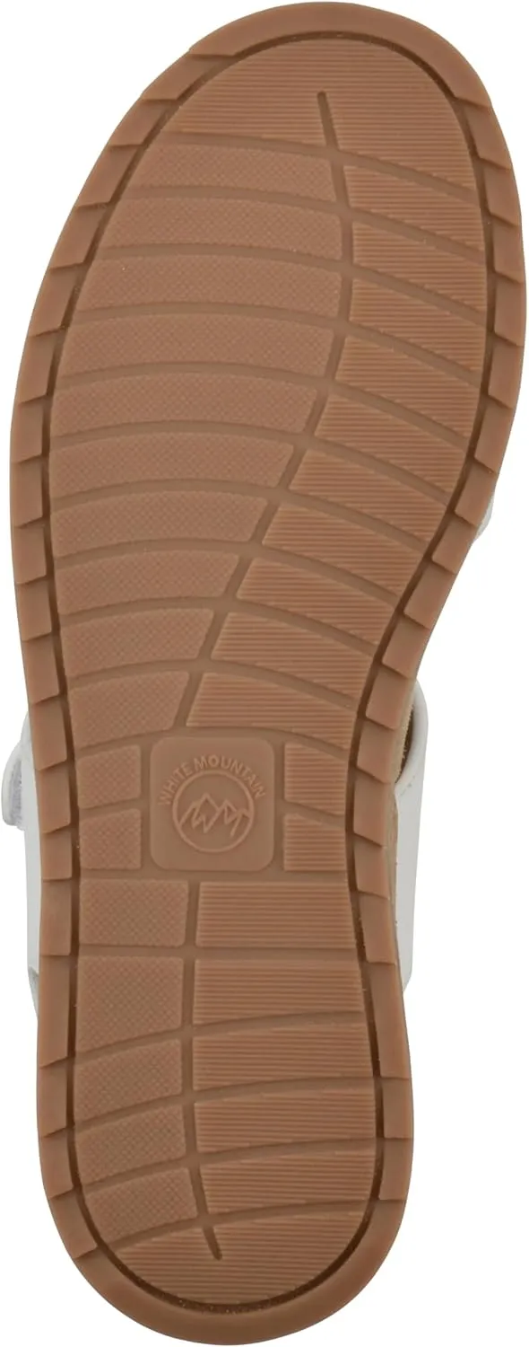 WHITE MOUNTAIN Women's Gelato Mini-Wedge Sandal