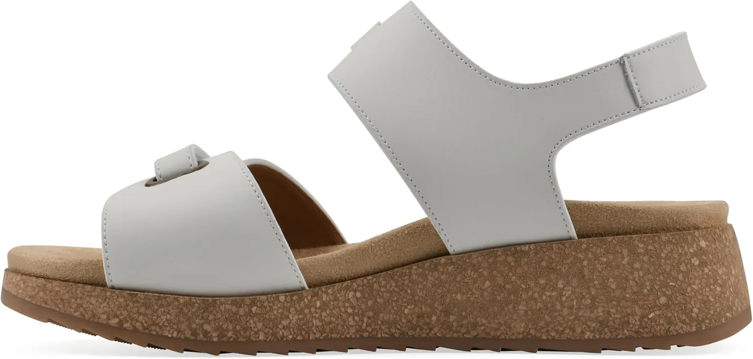 WHITE MOUNTAIN Women's Gelato Mini-Wedge Sandal