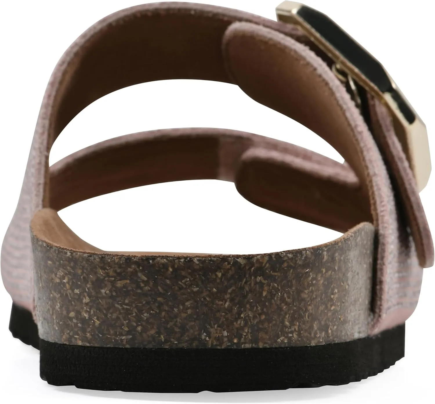 WHITE MOUNTAIN Women's Granitas Double-Strap Signature Comfort-Molded Footbed Sandal