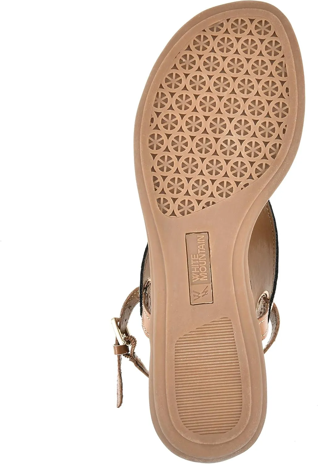 WHITE MOUNTAIN Women's London Flat Sandal
