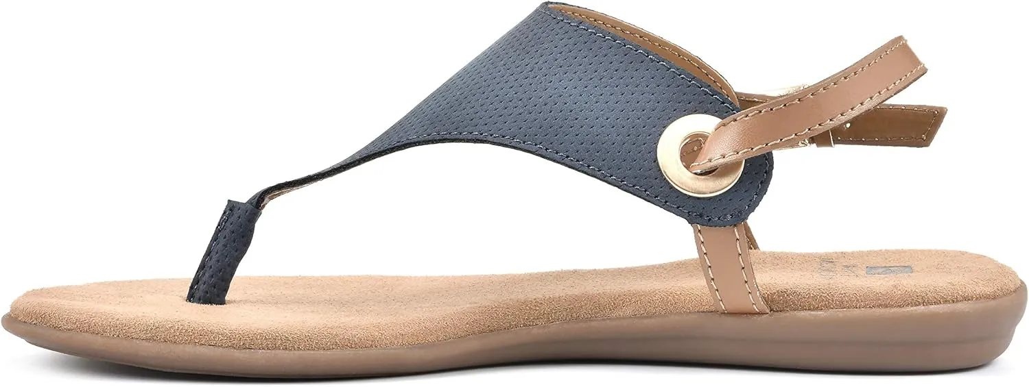 WHITE MOUNTAIN Women's London Flat Sandal