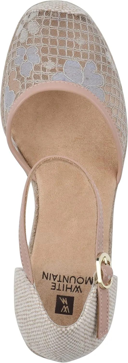 WHITE MOUNTAIN Women's Mamba Espadrille Wedge Sandal