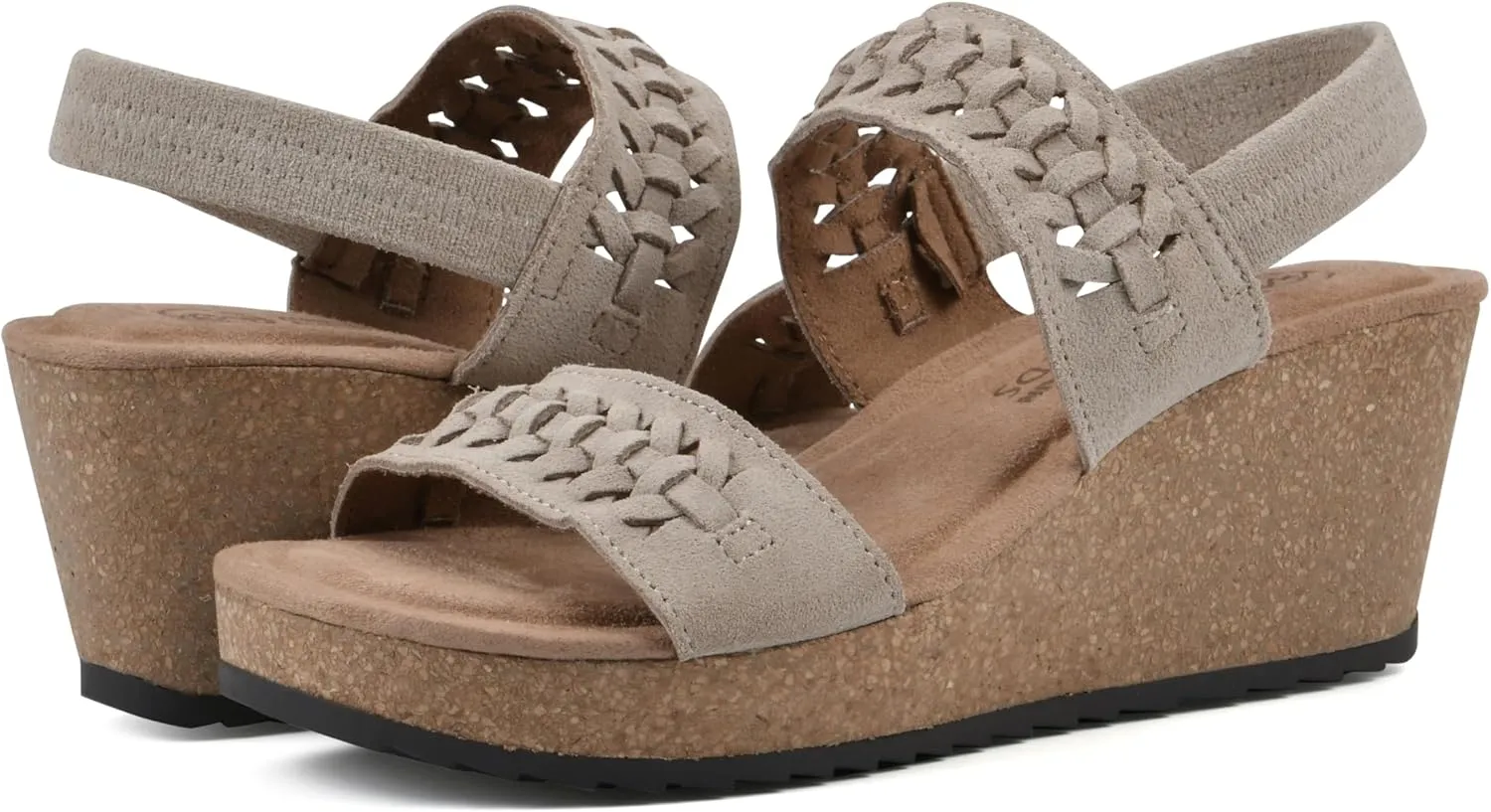 WHITE MOUNTAIN Women's Pretreat Wedge Sandal