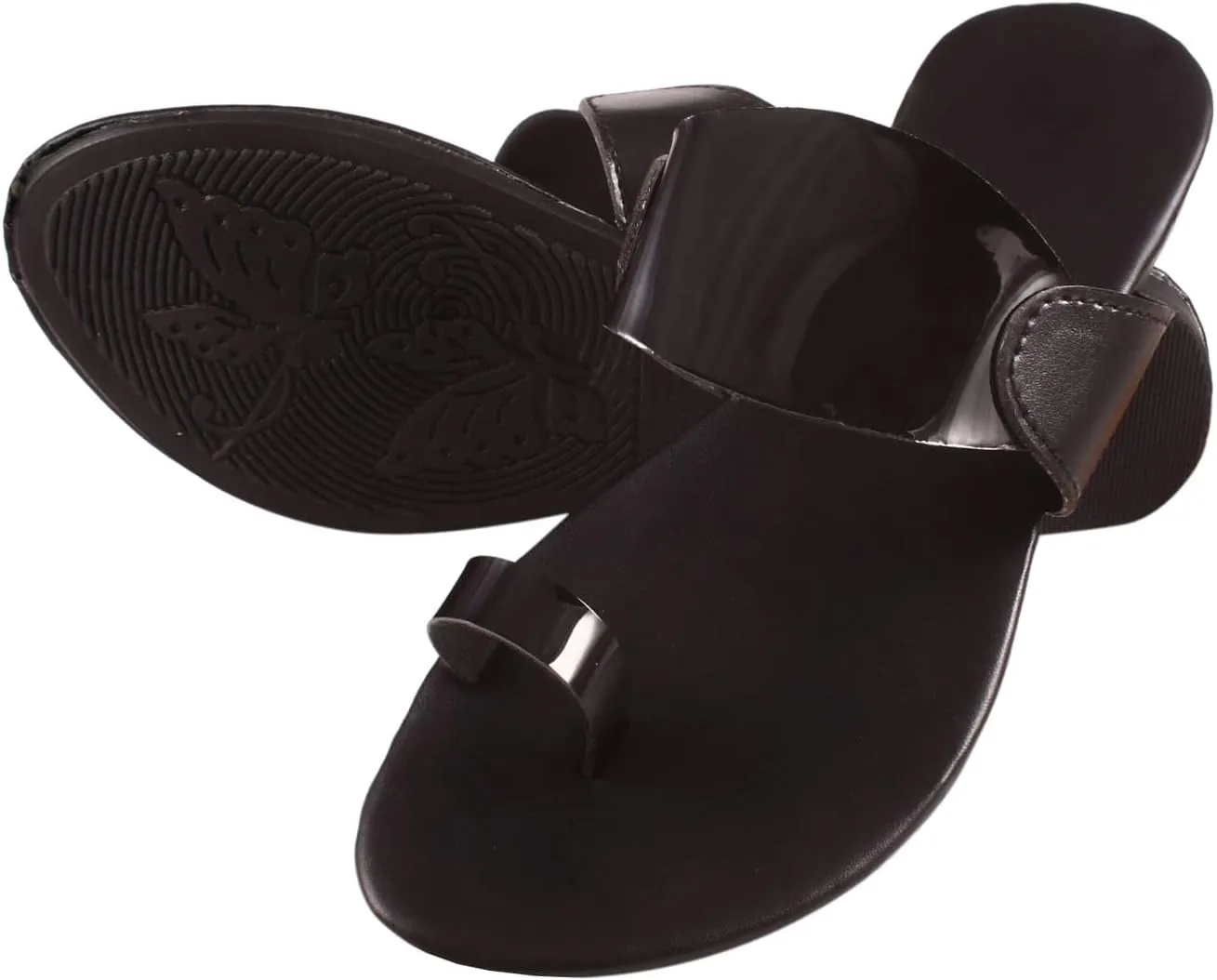 Women’s Attractive Open Slippers - Comfortable EVA Sole with PU Pasting for Daily Work
