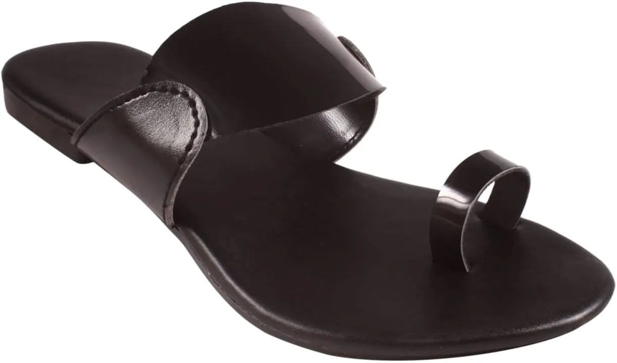 Women’s Attractive Open Slippers - Comfortable EVA Sole with PU Pasting for Daily Work