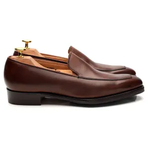 Women's 'Kirby' Brown Leather Loafers UK 6 C