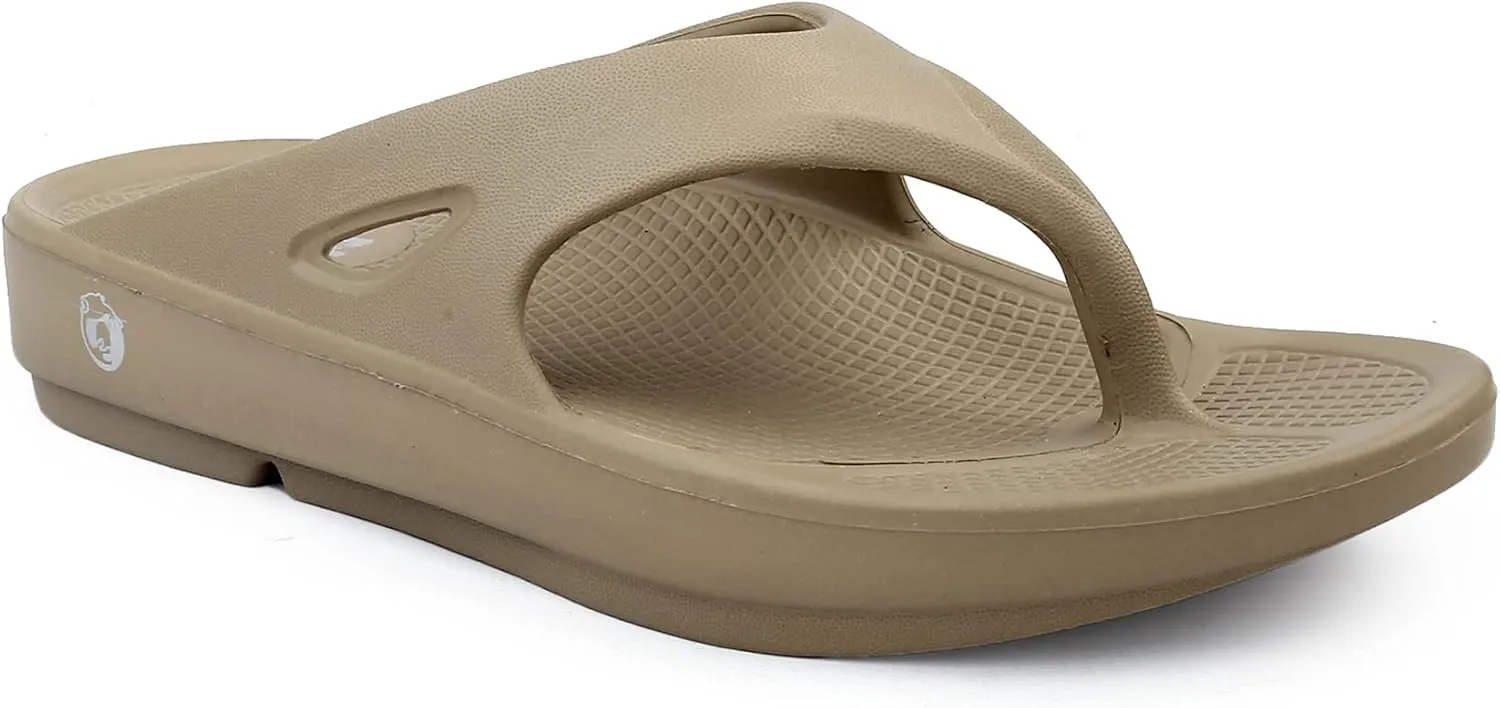 Women's Lightweight Thong Flip Flop Ultra Soft Arch Support Sandals