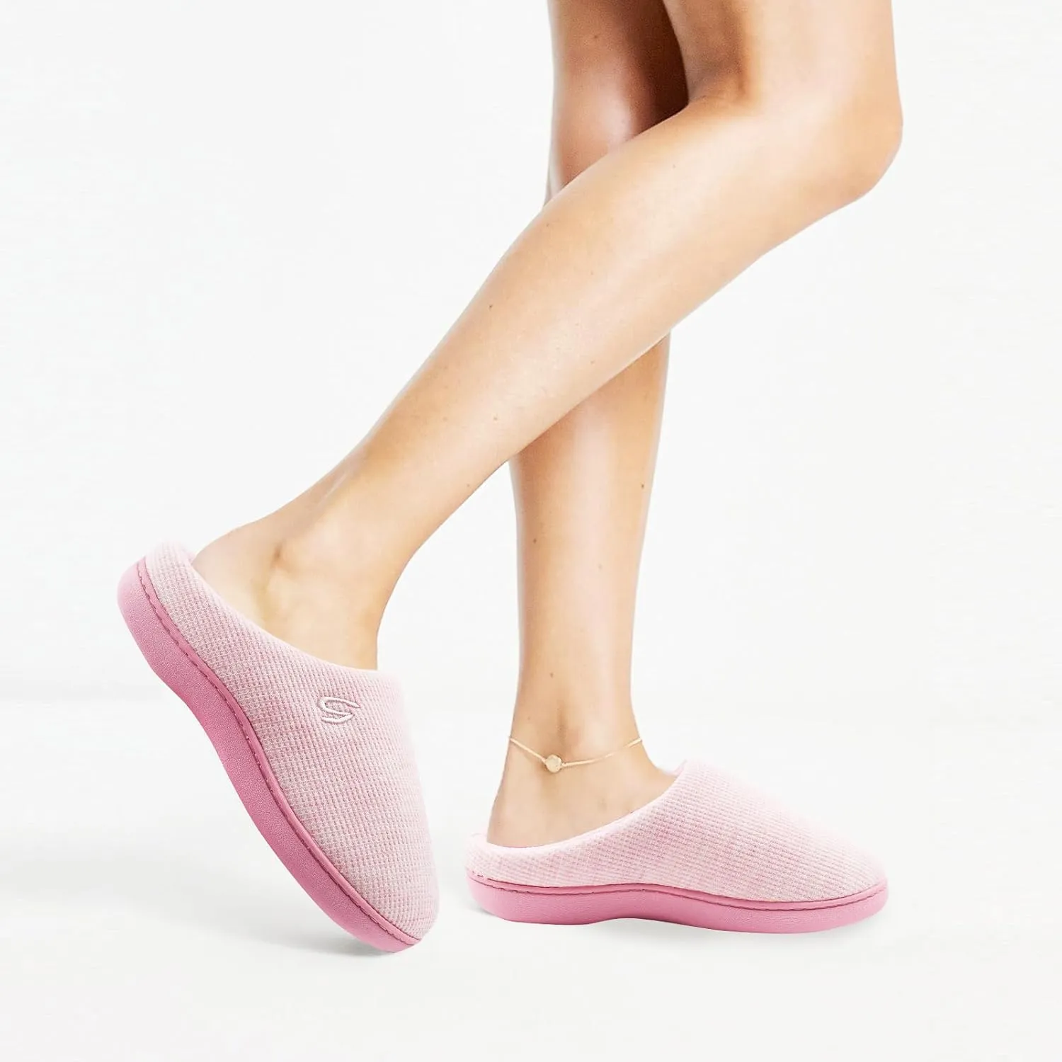 Women's Memory Foam Slipper, Soft House Slippers for Women Indoor Outdoor