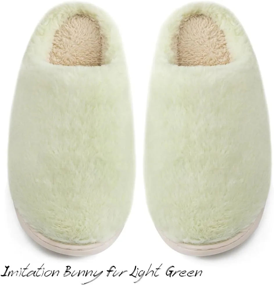 Women's Men's Retro Preppy Happy Face Slippers Comfy Warm Plush Slip-On House Slipper for Winter Indoor Soft Cushion Non-slip Fluffy Slides Slippers