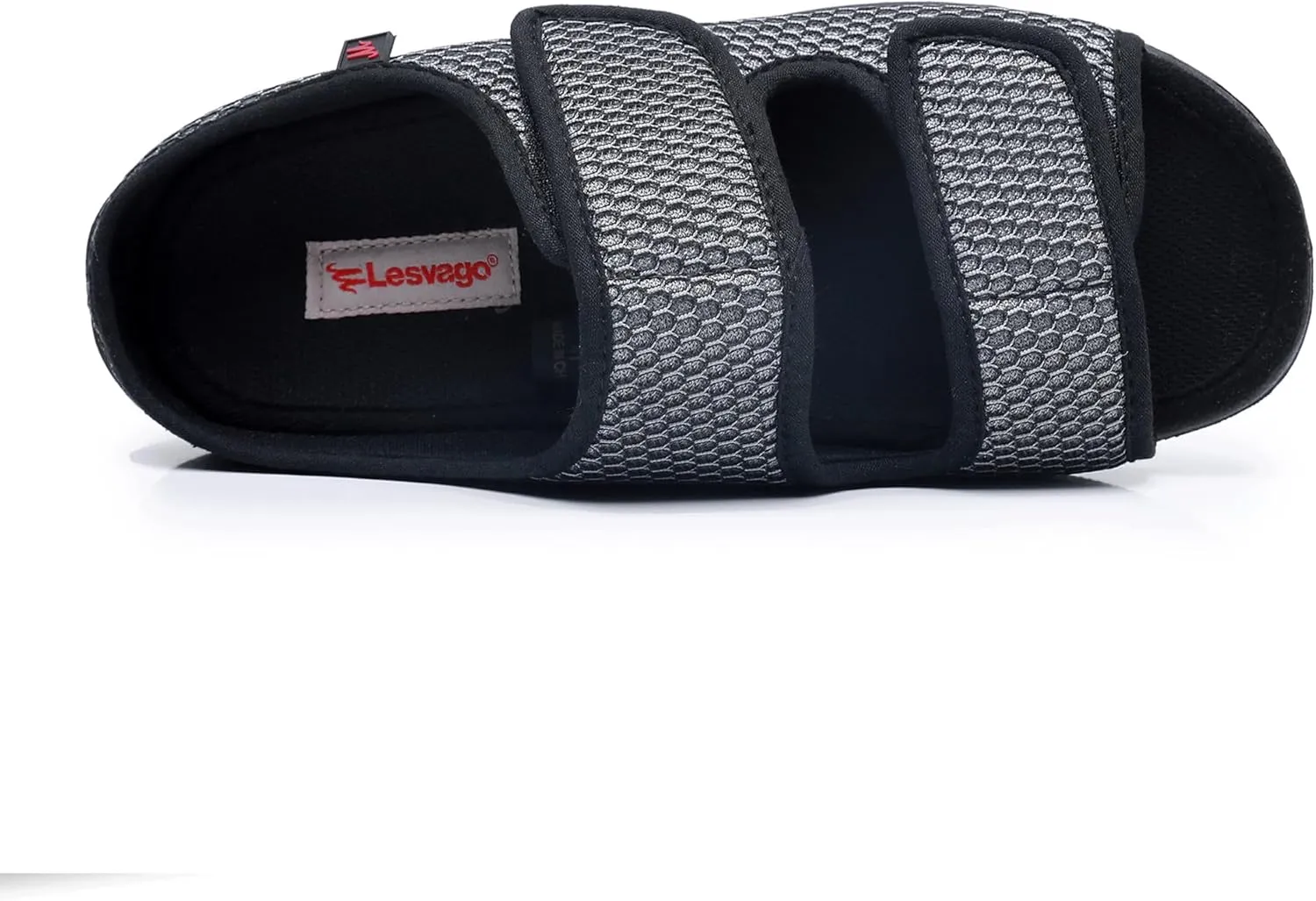 Womens Mens Slippers Wide Diabetic Shoes Unisex Adjustable Slippers Open Toe Mesh Sandals Lightweight House Footwear