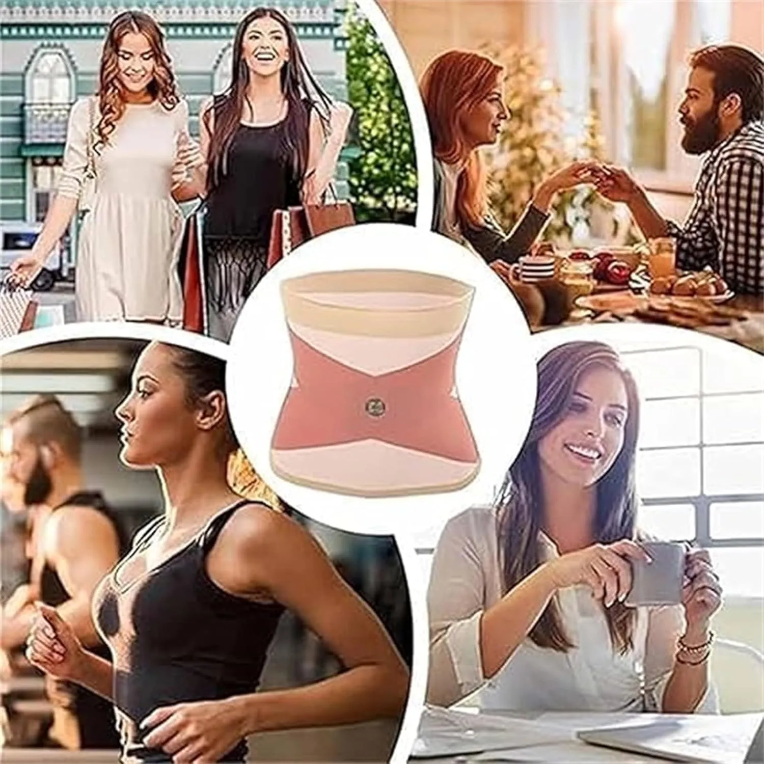 Women's Seamless Tummy Control Belt, Comfortable Waist Trainer for Women, Tummy Control Shapewear