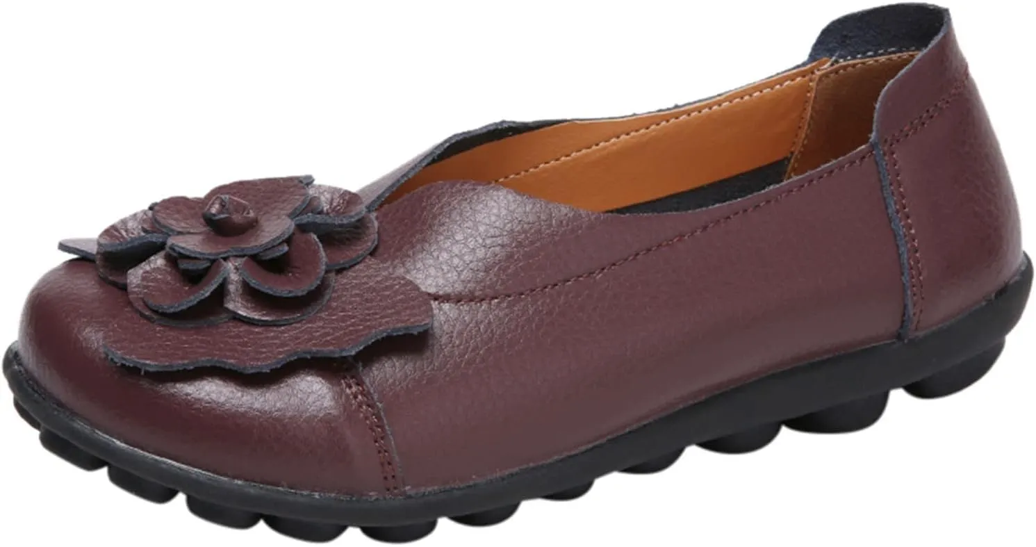 Women's Slip-On Casual Shoes Loafer Mesh Slip on Loafers Soft White Flats Slip Ons Women's Fashion Sneakers
