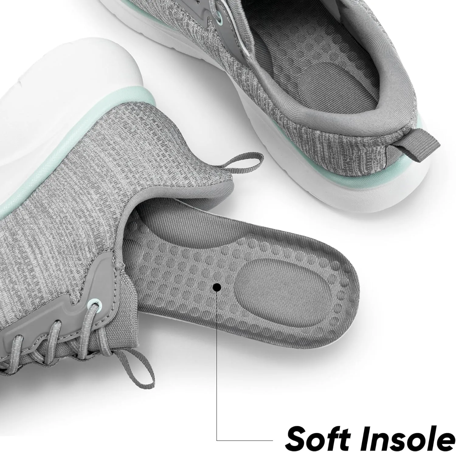 Women's Slip on Walking Shoes Tennis Lightweight Gym Sneakers ActiveFlow Workout Breathable Hands-Free Cross Trainer Comfortable Fashion Sneakers