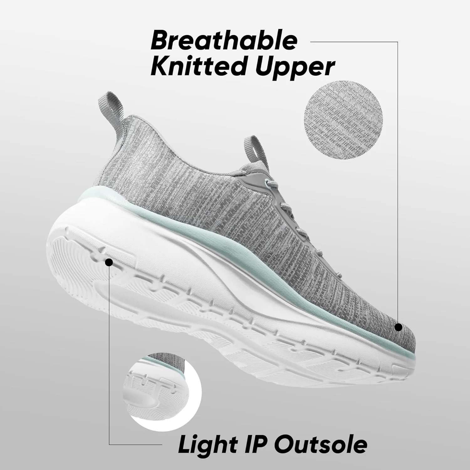 Women's Slip on Walking Shoes Tennis Lightweight Gym Sneakers ActiveFlow Workout Breathable Hands-Free Cross Trainer Comfortable Fashion Sneakers