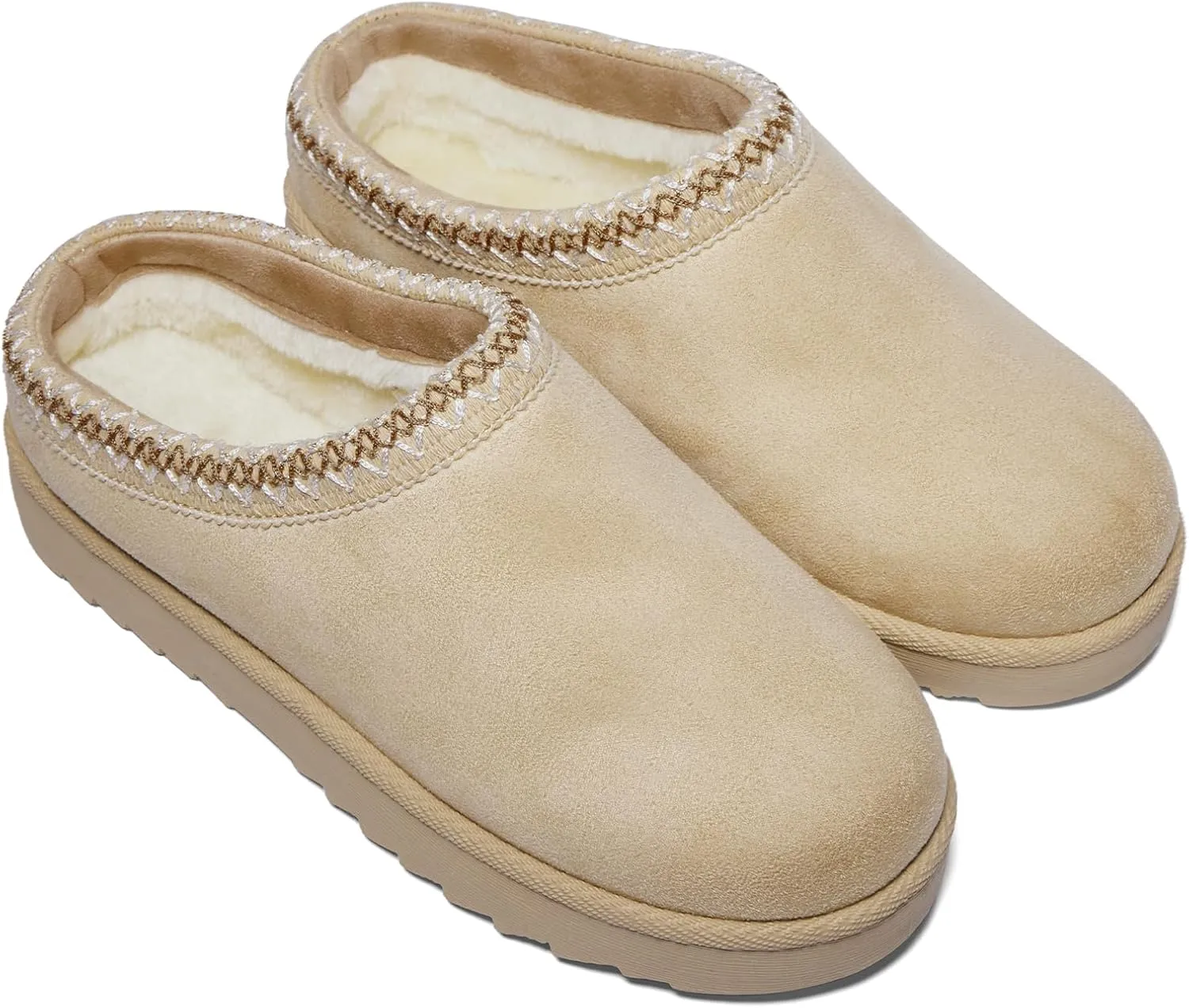 Women's Slippers Platform Mini Boots Anti-Slip Boot For Outdoor Short Ankle Boot Fur Fleece Lined Sneakers House slippers