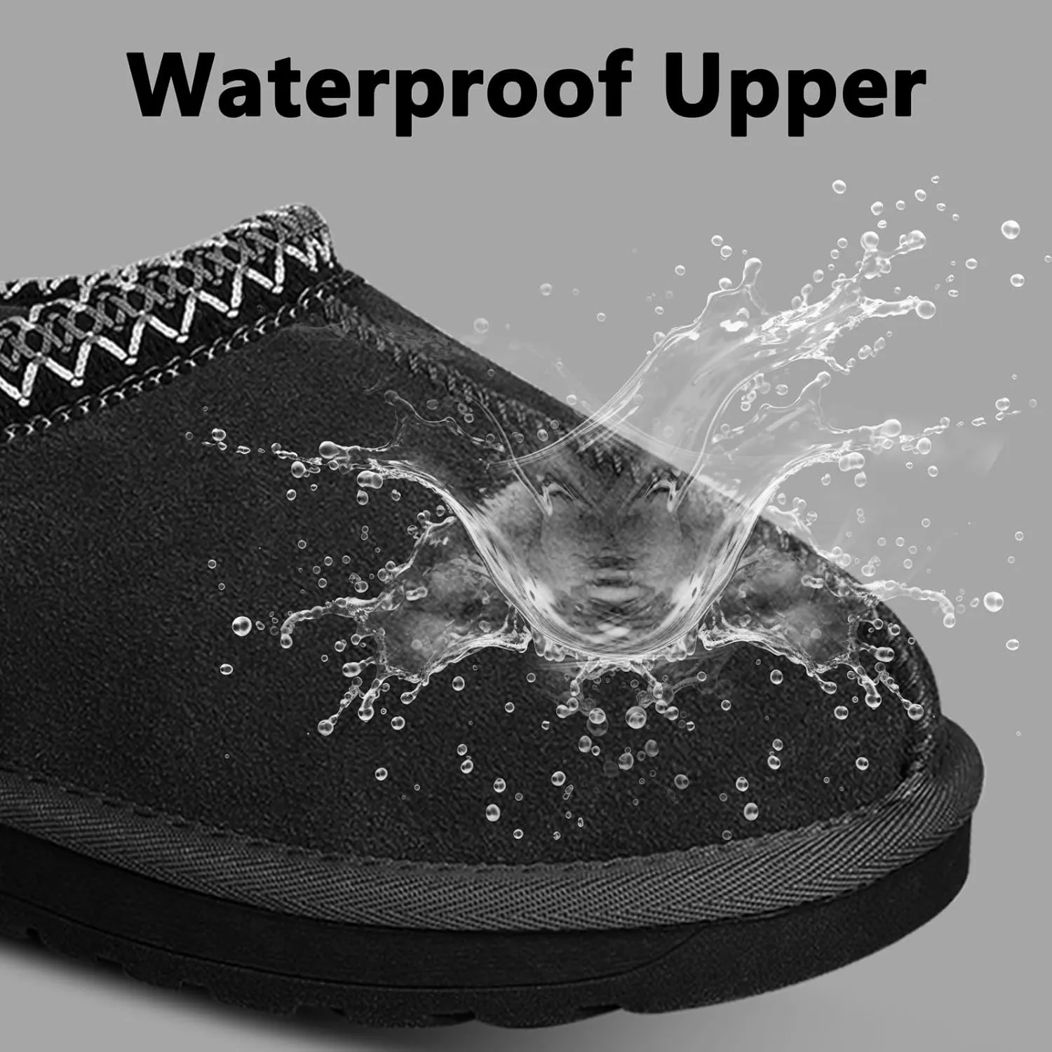 Women's Slippers Platform Mini Boots Short Ankle Anti-Slip Boot Fur Fleece Lined Sneakers House slippers Boot For Outdoor
