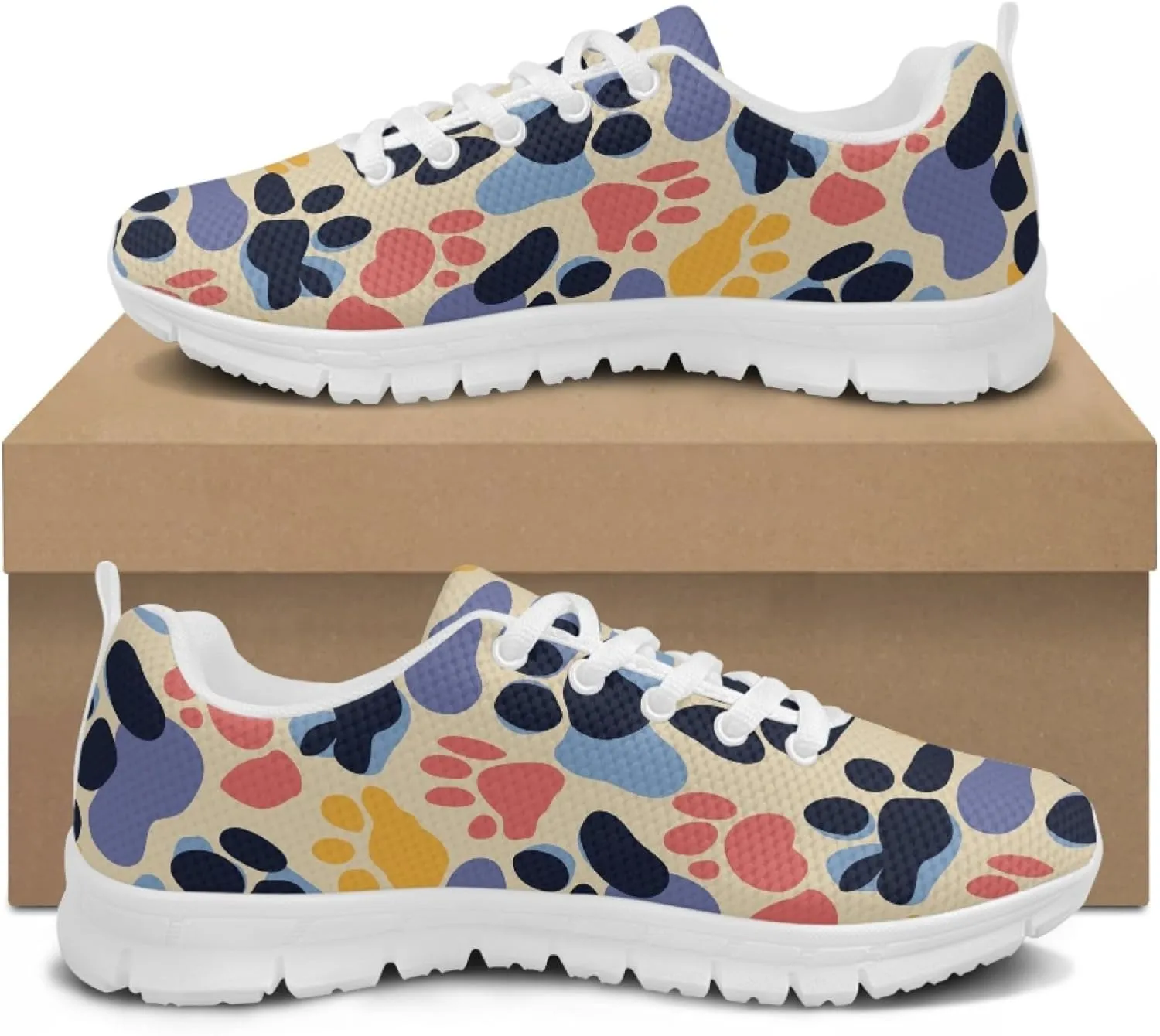 Womens Sports Shoes Trainer Running Causal Travel Sneaker Walking Low Heel Lace up Breathable Flexible Shoe