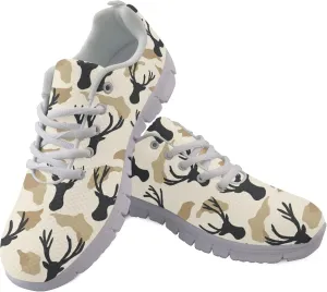 Womens Sports Shoes Trainer Running Causal Travel Sneaker Walking Low Heel Lace up Breathable Flexible Shoe
