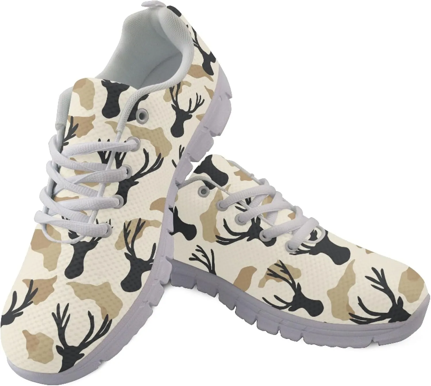 Womens Sports Shoes Trainer Running Causal Travel Sneaker Walking Low Heel Lace up Breathable Flexible Shoe