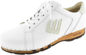 woody Men's Wayne Clog Trainers, White Hielo, 10 Men