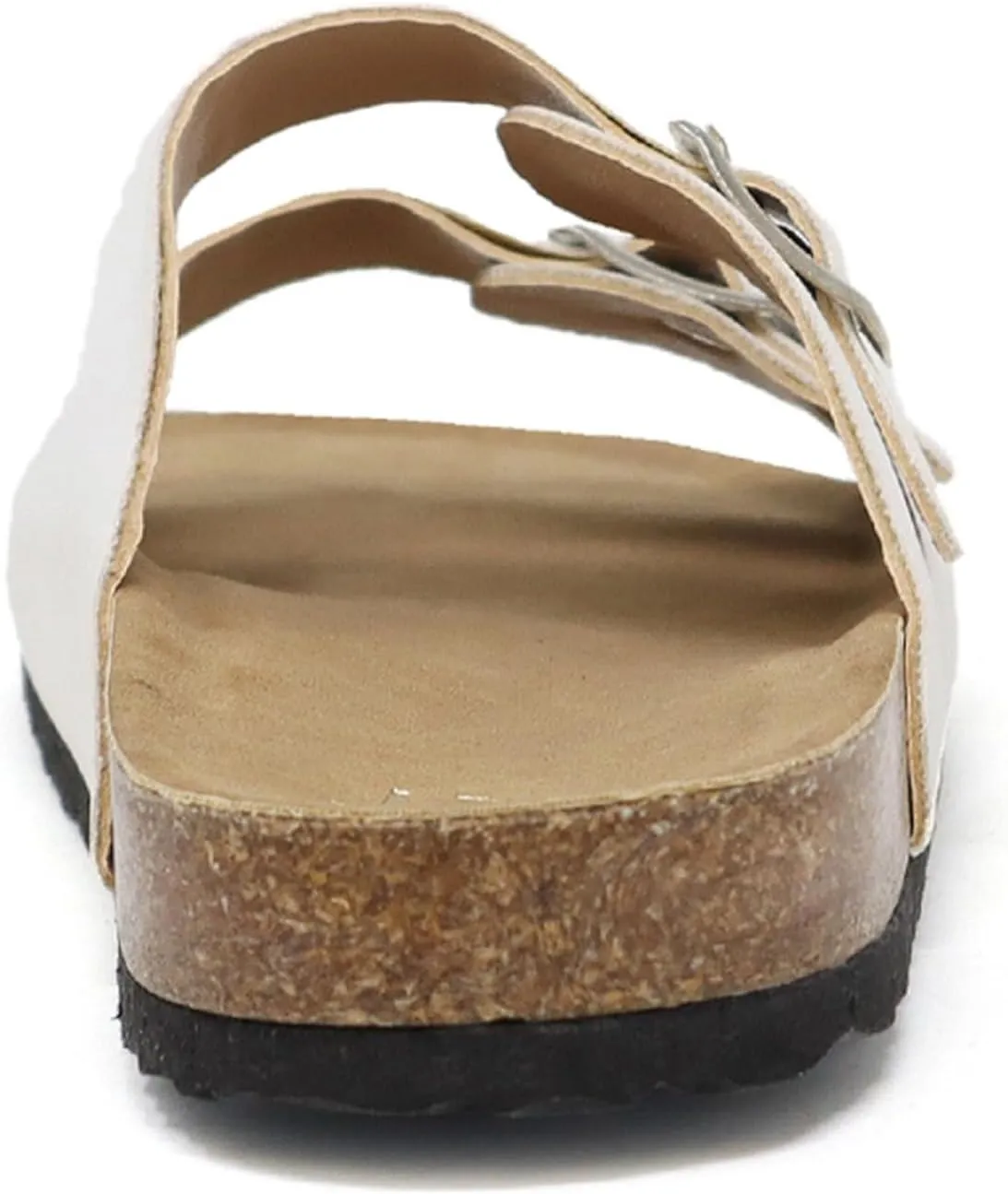 YOKI GIAN-91 Women's Slide Sandals with Adjustable Double Buckle, Flat Sandals for Women, Summer Sandals