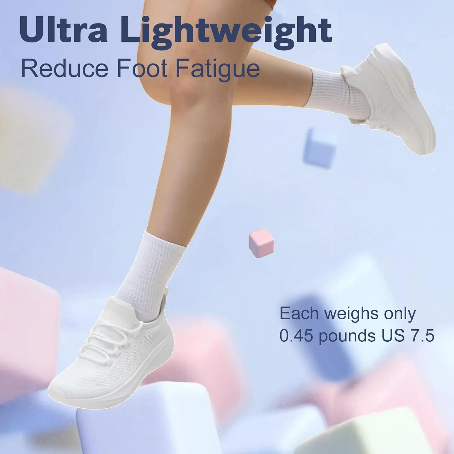 ZOVE Wide Toe Box Shoes Women Extra Wide Width Tennis Sneakers Ultra Light Running Shoes for Women Non-Slip Diabetic Walking Gym Workout Trainer