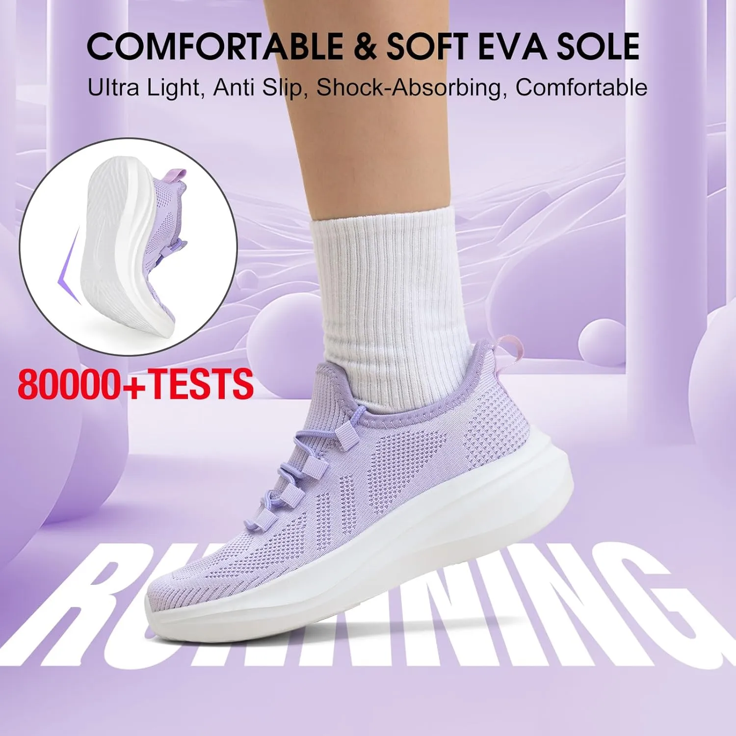 ZOVE Wide Toe Box Shoes Women Extra Wide Width Tennis Sneakers Ultra Light Running Shoes for Women Non-Slip Diabetic Walking Gym Workout Trainer