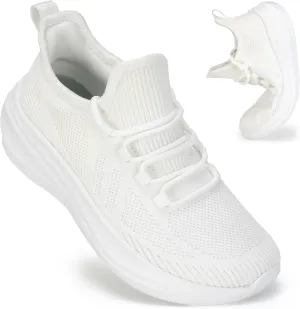 ZOVE Wide Toe Box Shoes Women Extra Wide Width Tennis Sneakers Ultra Light Running Shoes for Women Non-Slip Diabetic Walking Gym Workout Trainer
